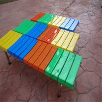 彩色塑料更衣凳